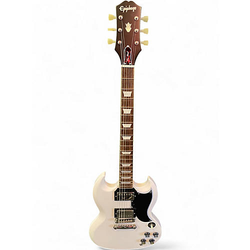 Used Epiphone 1961 Les Paul SG Standard Classic White Solid Body Electric Guitar Classic White