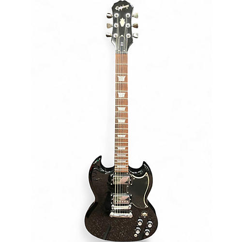 Used Epiphone 1961 REISSUE SG STANDARD Ebony Solid Body Electric Guitar Ebony