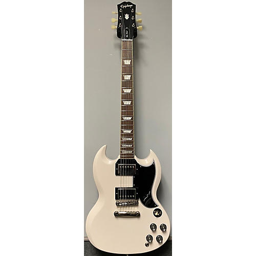 Epiphone Used Epiphone 1961 SG Inspired By Gibson White Solid Body Electric Guitar White