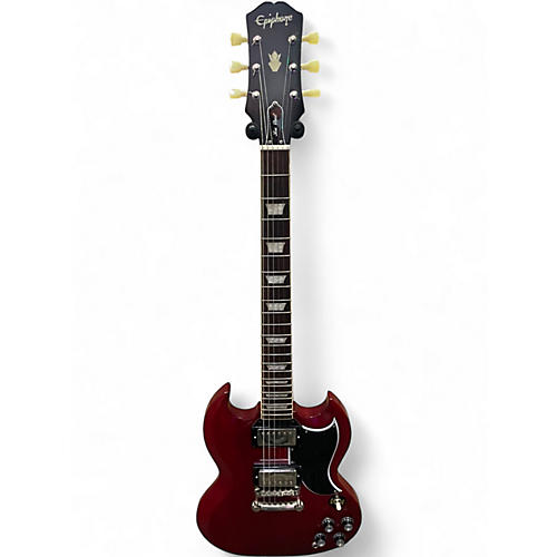 Used Epiphone 1961 SG LES PAUL STANDARD Cherry Solid Body Electric Guitar Cherry