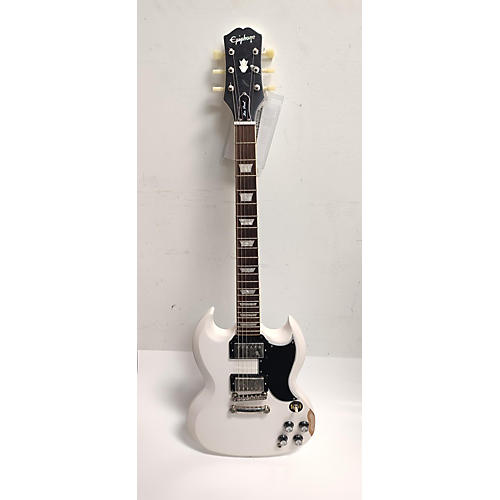 Epiphone Used Epiphone 1961 SG Special Aged White Solid Body Electric Guitar Aged White