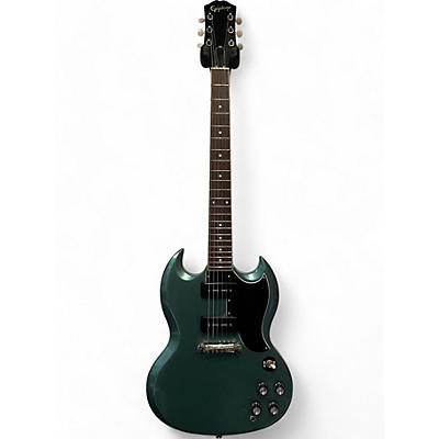 Epiphone Used Epiphone 1961 SG Special Teal Solid Body Electric Guitar