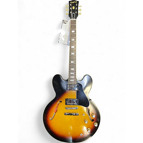 Used Epiphone 1962 es-335 reissue Vintage Sunburst Hollow Body Electric Guitar Vintage Sunburst
