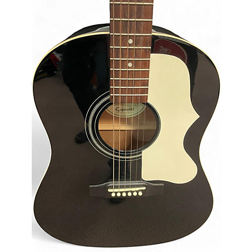 Used Epiphone 1963 EJ-45 Black Acoustic Guitar Black