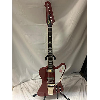 Epiphone Used Epiphone 1963 Firebird V Maestro Vibrola Ember Red Solid Body Electric Guitar