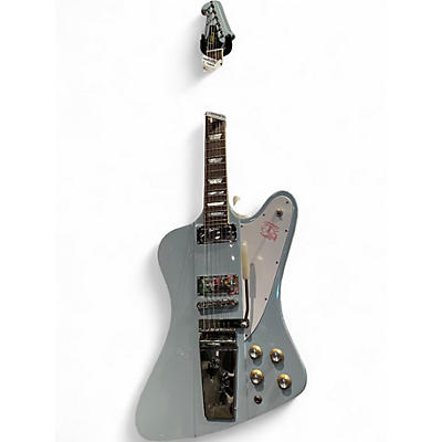 Used Epiphone 1963 Firebird V Maestro Vibrola Frost Blue Solid Body Electric Guitar