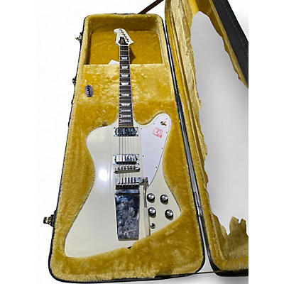 Used Epiphone 1963 Firebird V Reissue With Maestro Vibrola White Solid Body Electric Guitar