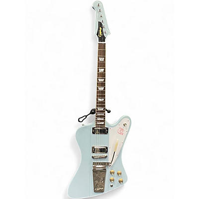 Used Epiphone 1963 Firebird V frost blue Solid Body Electric Guitar