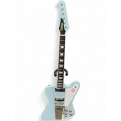 Used Epiphone 1963 REISSUE FIREBIRD V Frost Blue Solid Body Electric Guitar