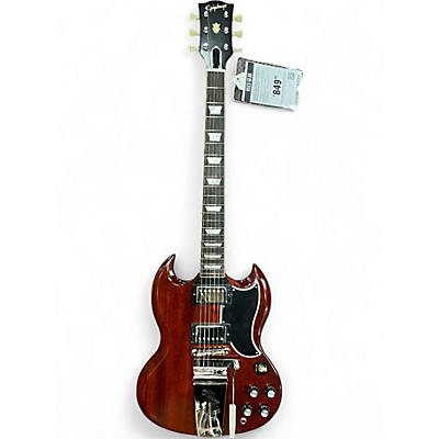 Used Epiphone 1964 SG Standard with Maestro Vibrola Reissue Cherry Solid Body Electric Guitar