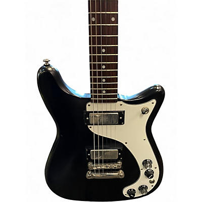 Used Epiphone 1966 Worn Wilshire Black Solid Body Electric Guitar