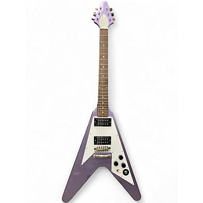 Used Epiphone 1979 Flying V Purple Solid Body Electric Guitar