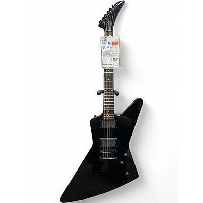 Used Epiphone 1984 Explorer EX Black Solid Body Electric Guitar