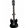 Used Epiphone 1996 SG Black Solid Body Electric Guitar Black