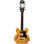 Used Epiphone 335 DOT Natural Hollow Body Electric Guitar Natural