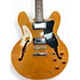 Used Epiphone 335 DOT Natural Hollow Body Electric Guitar Natural