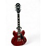 Used Epiphone 335 Figured Cherry Red Hollow Body Electric Guitar Cherry Red