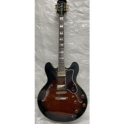 Epiphone Used Epiphone 50TH ANNIVERSARY JOHN LEE HOOKER SHERATON Gloss Tobacco Sunburst Hollow Body Electric Guitar