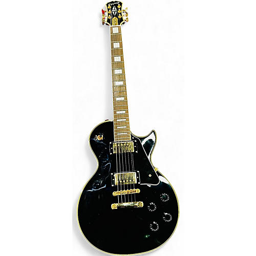 Used Epiphone 50th Anniversary 1960 Les Paul Black Solid Body Electric Guitar Black