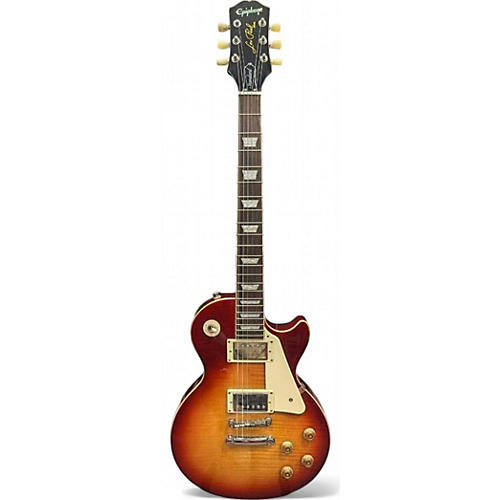 Epiphone Used Epiphone 50th Anniversary 1960 Les Paul Standard 2 Color Sunburst Solid Body Electric Guitar 2 Color Sunburst