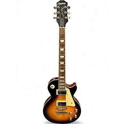 Used Epiphone 50th Anniversary 1960 Les Paul Standard Brown Sunburst Solid Body Electric Guitar