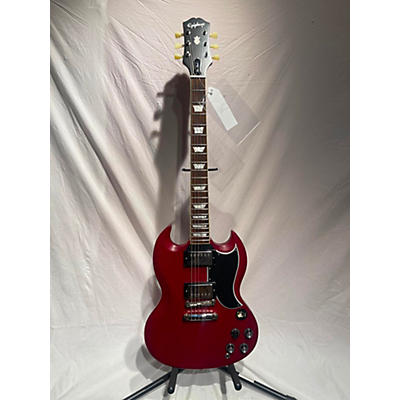 Epiphone Used Epiphone 50th Anniversary 1961 Reissue SG STANDARD SATIN Red Solid Body Electric Guitar