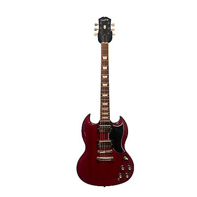 Epiphone Used Epiphone 50th Anniversary 1961 Reissue SG Special Candy Apple Red Solid Body Electric Guitar