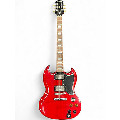 Used Epiphone 50th Anniversary 1961 Reissue SG Special Faded Cherry Solid Body Electric Guitar