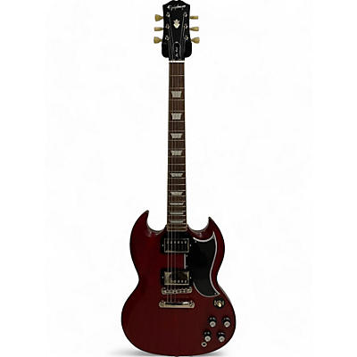 Used Epiphone 50th Anniversary 1961 Reissue SG Special Heritage Cherry Solid Body Electric Guitar