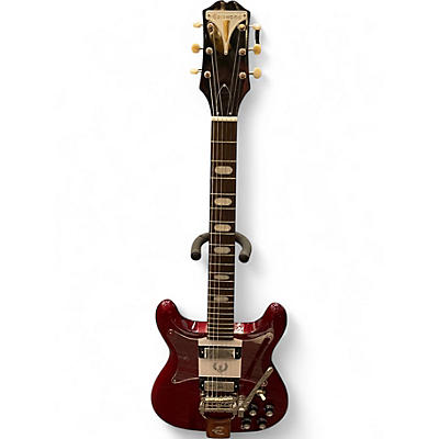 Used Epiphone 50th Anniversary 1962 Reissue Crestwood Custom Cherry Solid Body Electric Guitar