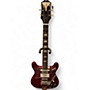 Used Epiphone 50th Anniversary 1962 Reissue Crestwood Custom Cherry Solid Body Electric Guitar Cherry