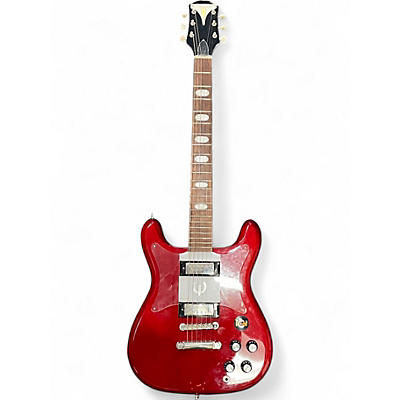 Used Epiphone 50th Anniversary 1962 Reissue Crestwood Custom Cherry Solid Body Electric Guitar
