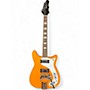 Used Epiphone 50th Anniversary 1962 Reissue Crestwood Custom coral orange Solid Body Electric Guitar coral orange