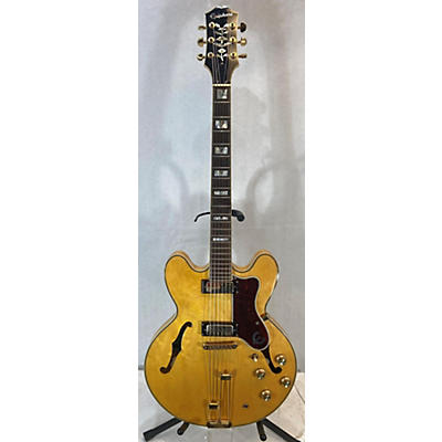 Epiphone Used Epiphone 50th Anniversary 1962 Reissue Sheraton E212T Natural Hollow Body Electric Guitar