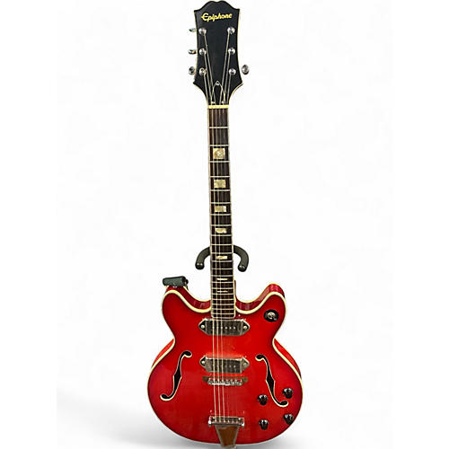 Used Epiphone 5102T RED Hollow Body Electric Guitar RED