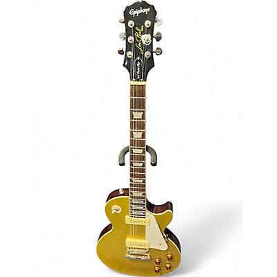 Used Epiphone 56 GOLD TOP Gold Top Solid Body Electric Guitar