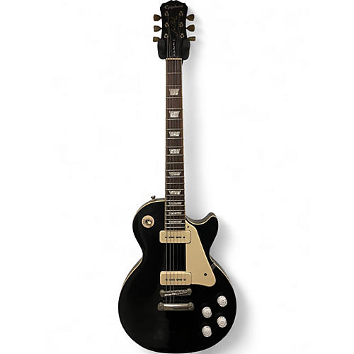 Used Epiphone 56 Les Paul Pro Black Solid Body Electric Guitar Black