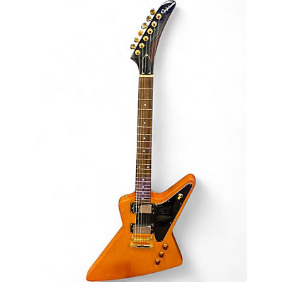 Used Epiphone 58' korina explorer Natural Solid Body Electric Guitar
