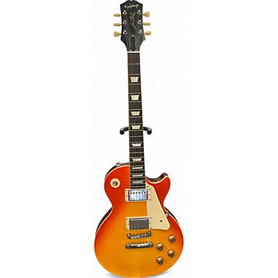 Used Epiphone 59 LES PAUL STANDARD OUTFIT Aged Cherry Sunburst Solid Body Electric Guitar