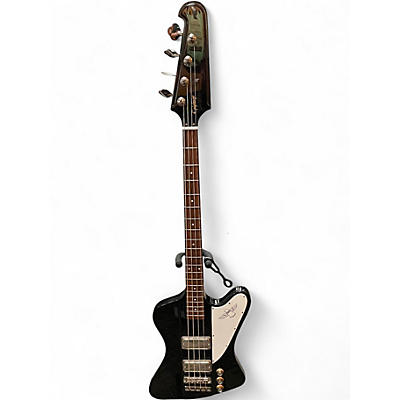 Used Epiphone 60s Thunderbird Bass Black Electric Bass Guitar