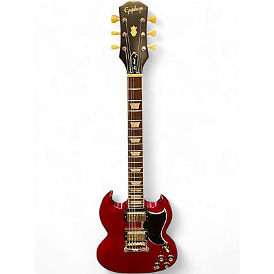 Used Epiphone '61 LES PAUL SG STANDARD Aged 60s Cherry Solid Body Electric Guitar