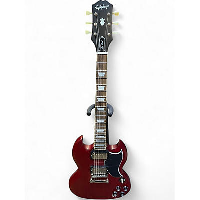 Used Epiphone '61 Les Paul SG Cherry Solid Body Electric Guitar