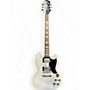 Used Epiphone '61 Les Paul SG Standard Aged Classic White Solid Body Electric Guitar Aged Classic White