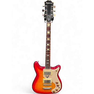 Used Epiphone 70's Wilshire MIJ Cherry Sunburst Solid Body Electric Guitar