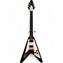 Used Epiphone 70's flying v Tobacco Burst Solid Body Electric Guitar Tobacco Burst