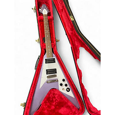 Used Epiphone 79 Kirk Hammett Flying V Purple Solid Body Electric Guitar