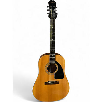 Used Epiphone AJ10 Natural Acoustic Guitar