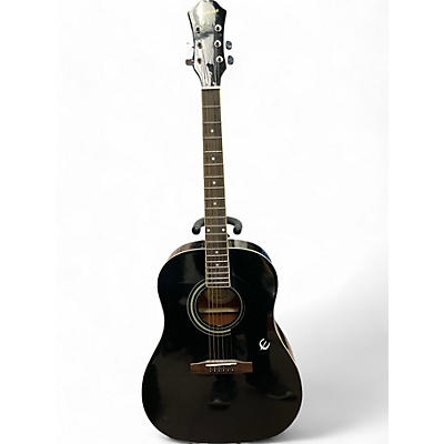 Epiphone Used Epiphone AJ100 Black Acoustic Guitar