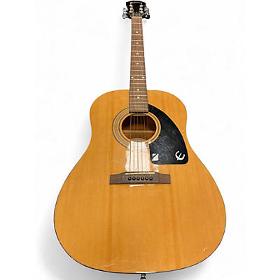Used Epiphone AJ100 Natural Acoustic Guitar