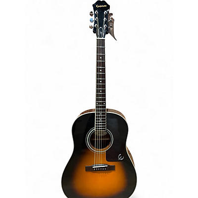 Used Epiphone AJ200S 2 Color Sunburst Acoustic Guitar